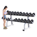 10-Pair-Kapazität Hantel Rack Rack Fitnessgeräte-Accessoires